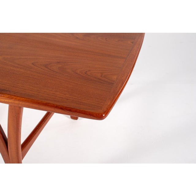 Large Danish Teak Coffee Table, 1960s For Sale - Image 9 of 15