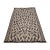 Vintage American Southwestern Rug, Handwoven Wool, Geometric Pattern, Tan & Brown, 5’ X 7’ For Sale