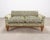 20th C. Art Deco Style Greek Key Velvet and Raffia Settee For Sale - Image 4 of 18