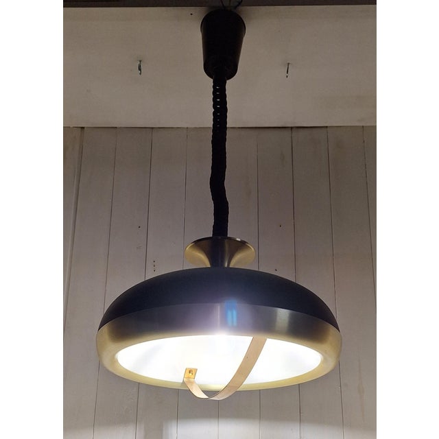 1980s Vintage Ceiling Lamp from Gebrüder Leclaire & Schäfer, 1980s For Sale - Image 5 of 8