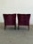 Brown 1950s Swedish Art Deco High Polish Accent Chairs- Pair For Sale - Image 8 of 12