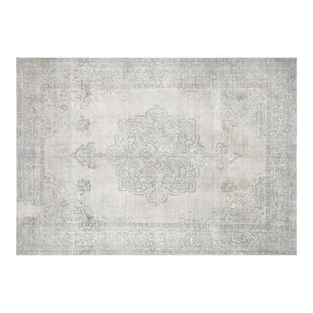 1960s Turkish Oushak Rug For Sale