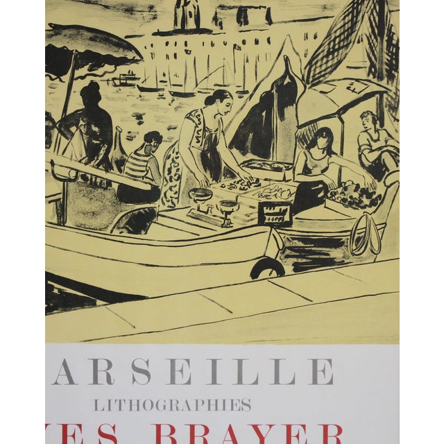 1970s Vintage French Exhibition Poster after Yves Brayer, 1975 For Sale - Image 5 of 11