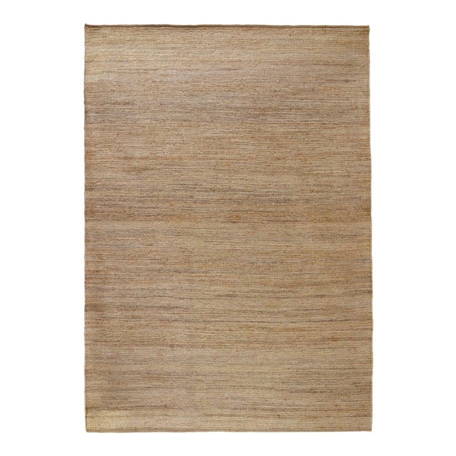 Soumak Jute Natural Rug - 2 X 3 For Sale