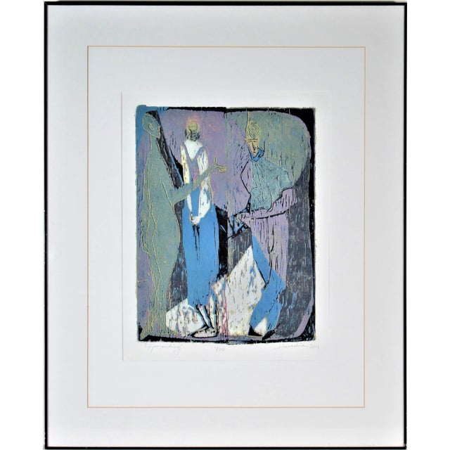 Printmaking Materials Betty Rees Heredia, Expanding, 2001 For Sale - Image 7 of 7