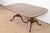 Brown Drexel Heritage Georgian Banded Flame Mahogany Double Pedestal Extension Dining Table, Newly Refinished For Sale - Image 8 of 12