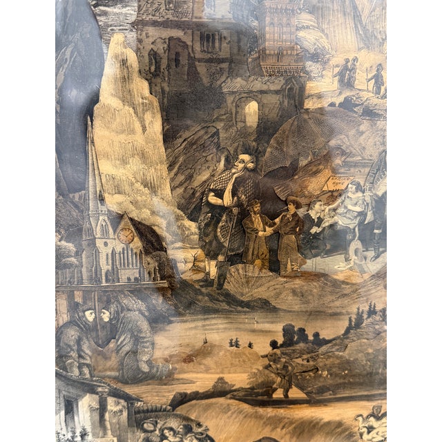 19th C, Decopauge "The Allegory of Civilization" Magnificent & Important Work For Sale - Image 18 of 18