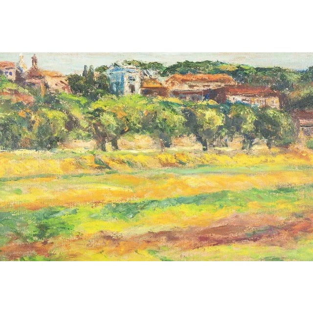 Oil on canvas realized by Pino Romanò (1934) in 1998. Hand signed. Titled on rear. Very good condition. This piece is...