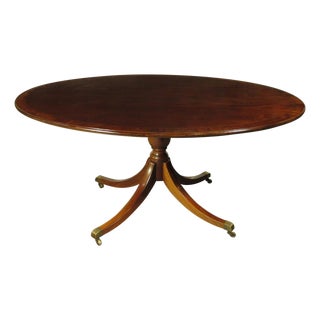 Early 20th Century Regency Style Inlaid Breakfast Table For Sale