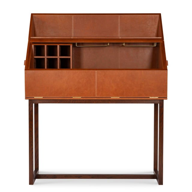 Maitland-Smith Ravenwood Bar Cabinet For Sale In Charlotte - Image 6 of 6