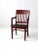 Antique Wooden Library Chair For Sale - Image 12 of 12