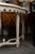 Antique White Swedish Faux-Crackle Console Table With Faux Marble Top For Sale - Image 8 of 8