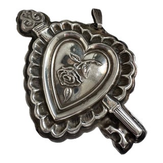 Reed and Barton Sterling Silver “Key to My Heart” Ornament For Sale