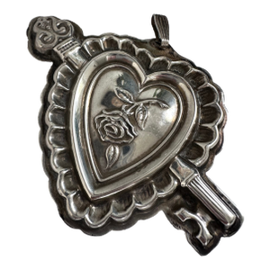 Reed and Barton Sterling Silver “Key to My Heart” Ornament