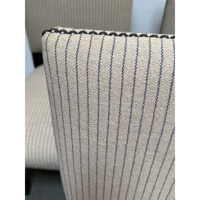 Ethan Allen Sebago Dining Side Chairs, Set of Eight For Sale - Image 11 of 12