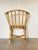 Wood Set of Vintage Chairs in Bamboo and Leather, 1970s For Sale - Image 7 of 11