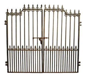 Antique Solid Iron Black India Gate