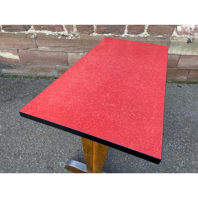 Wood French Art Deco Coffee Table, 1930s For Sale - Image 7 of 12