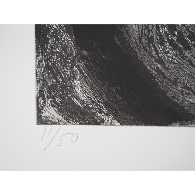 Bengt Lindstrom, Couple of Primitive Creatures, Original Signed Engraving For Sale - Image 5 of 8