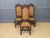 Early 19th Century Carolean Style Chairs, 1820s, Set of 3 For Sale - Image 5 of 14
