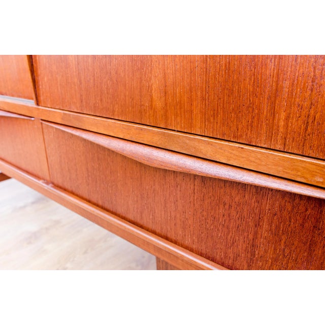 Danish Teak Highboard by E. W. Bach for Sejling Skabe, 1957 Fully renovated. This piece is attributed to the mentioned...