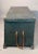 19th Century Dark Green-Blue Painted Maritime Sea Chest / Trunk, Ship John Speark, Rockland Maine For Sale In Houston - Image 6 of 12
