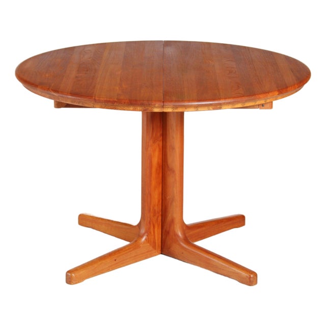 Mid-Century Danish Style Extending Dining Table in Teak, 1970s For Sale