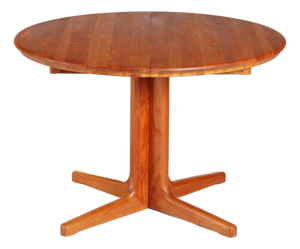 Mid-Century Danish Style Extending Dining Table in Teak, 1970s