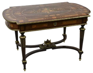 19th Century Marquetry Table