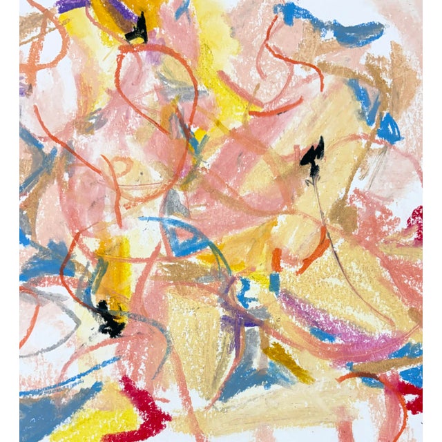 Martha Graham Inspired Dance Study This original oil pastel drawing is inspired by the expressive movement and emotional...