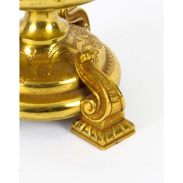 French Bleu Céleste Sèvres Vase Lamps, 19th Century, Set of 2 For Sale - Image 16 of 18