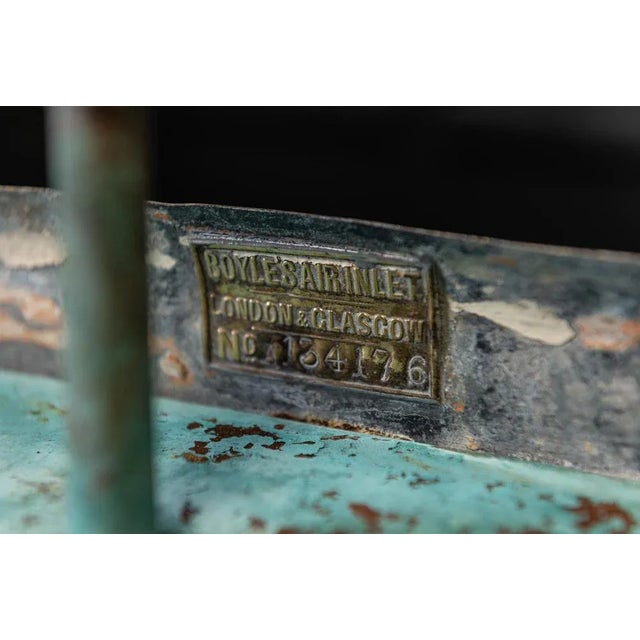 Large English London & Glasgow Air Vent Lamps, 19th Century, Set of 2 For Sale - Image 5 of 15