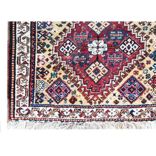 1940s Early 20th Century Persian Afshar Rug For Sale - Image 5 of 12
