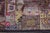 Indian Beaded & Embroidered Shisa Mosaic Textile Wall Hanging 8 Feet Long For Sale - Image 4 of 8