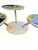 1980s Vintage Mid Century Modern Brass Glass Coffee Table Italian in Milo Baughman Style Design For Sale - Image 5 of 12