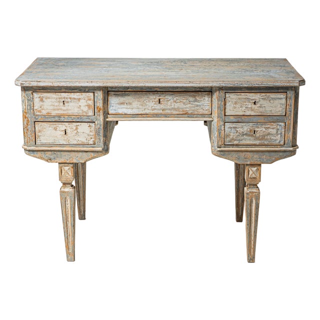 Painted Desk, 19th Century For Sale