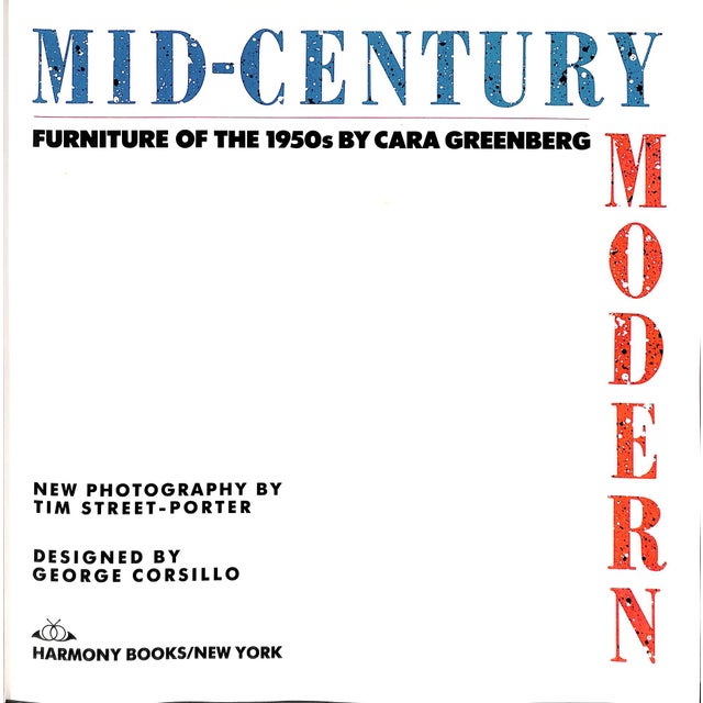 GREENBERG, Cara [175] pp. Harmony Books 1984 10 1/4" x 10 1/4" A look at 1950s innovative furniture design. This book...