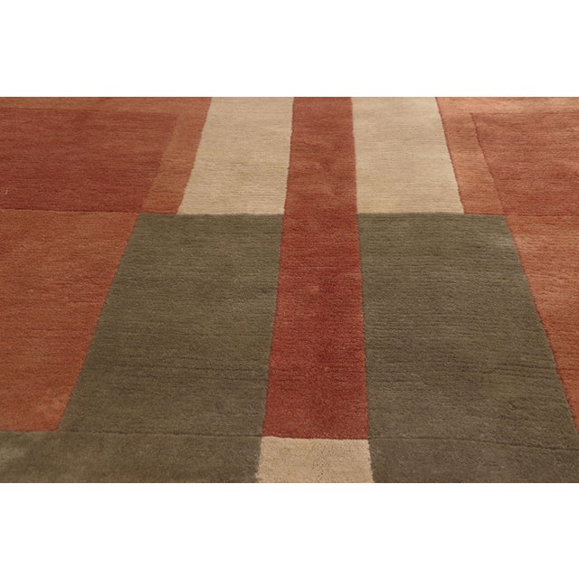 Early 21st Century Modern Tibetan Rug, 08'00 X 10'10 For Sale - Image 5 of 10