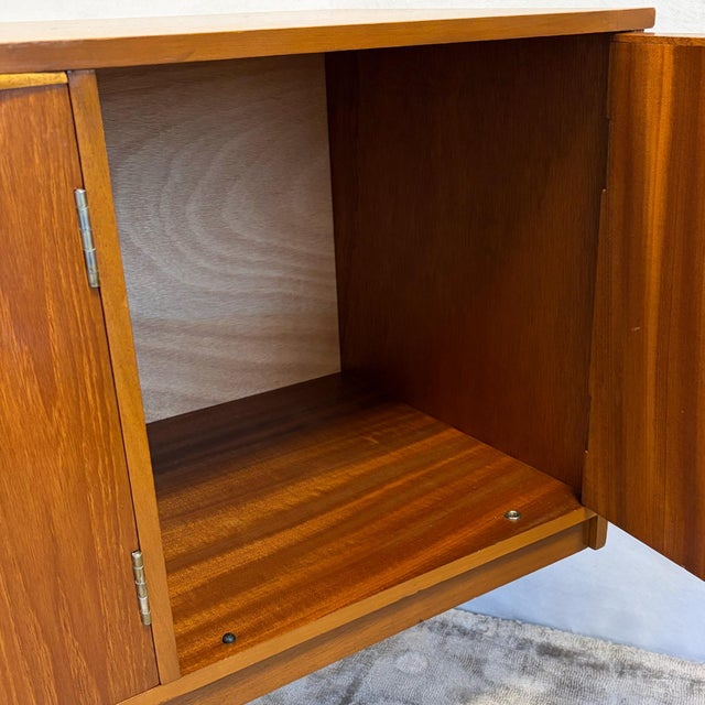 British Teak Sideboard with Sculpted Handles, 1960s For Sale - Image 11 of 16