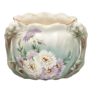 Large Art Nouveau Planter, 1890s For Sale