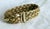Vintage 1960s UnoAErre Italian 18k Solid Gold Braided Mesh Bracelet For Sale - Image 10 of 13