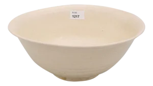 11th Century Chinese Dingyao Deep Bowl, Song Dynasty