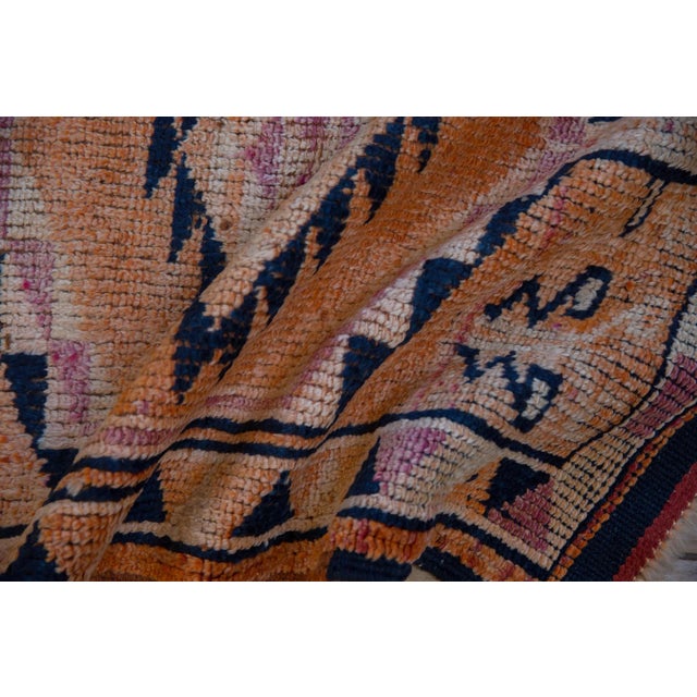 Textile Vintage Distressed Kurd Rug Runner - 3'1" X 11'10" For Sale - Image 7 of 10