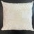 Figurative Hand Made and Hand Embroidered Cream on Cream Pillow With New Insert For Sale - Image 3 of 9