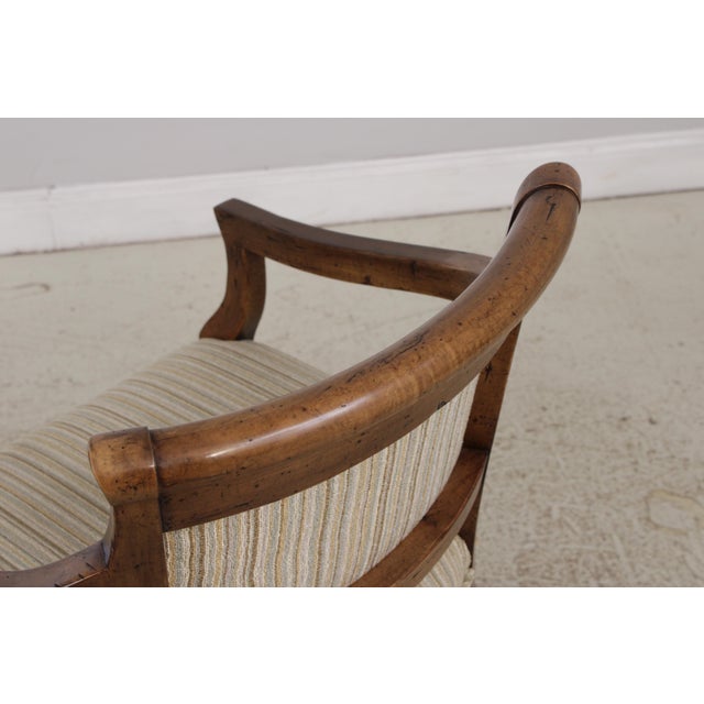 1990s Set of 6 Guy Chaddock Country French Dining Room Chairs For Sale - Image 5 of 18