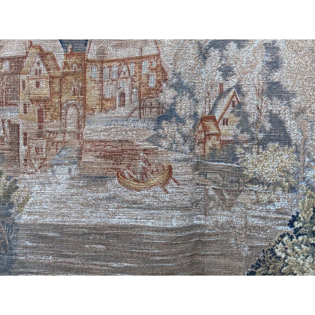 1940s Medieval Style Tapestry After the Louvre Les Chasses De Maximilien For Sale - Image 11 of 12