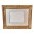 Gorgeous 20th Century Italian Gold Gilt Carved Wooden Frame For Sale