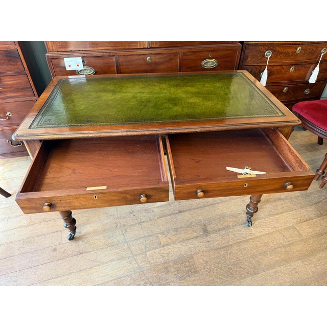 William IV Mahogany Writing Table, 1837 For Sale - Image 6 of 11