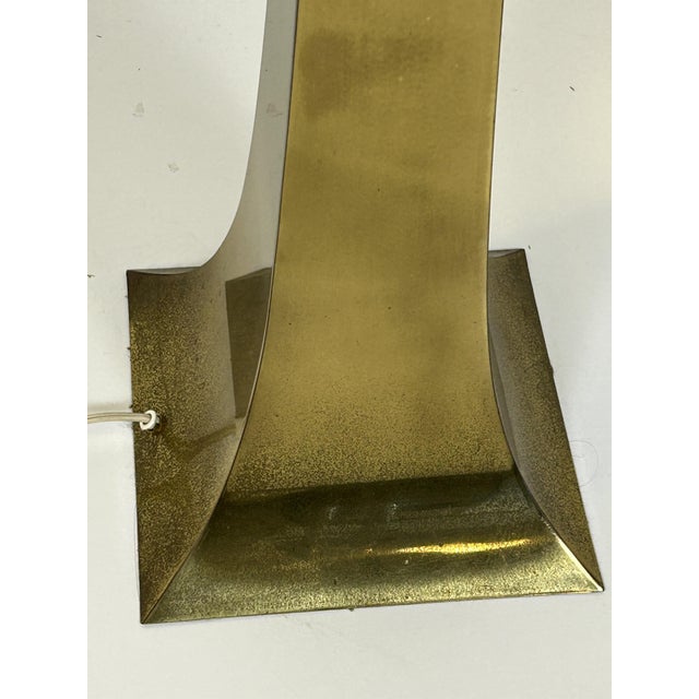 High Society Brass Floor Lamp, 1970s For Sale - Image 10 of 12