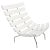 Early 21st Century Costela Style Lounge White Chair After Martin Eisler Carlo Hauner For Sale - Image 13 of 13